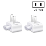 2 PCS XJ01 Power Adapter for iPad 10W 12W Charger & MacBook Series Charger, US Plug
