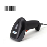 NETUM Supermarket Laser Barcode Bluetooth Wireless Scanner, Model: One-dimensional Wired