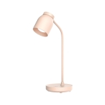 YAGE T119 LED Eye Protection Desk Lamp USB Charging And Plugging Dual-Purpose Reading Bedside Lamp(Pink)