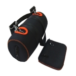 For JBL Xtreme 2 Bluetooth Speaker Bag Portable Storage Bag Protective Cover(Black)