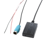Car AUX Bluetooth Music Audio Cable + MIC for Alpine Kce-237b 123E 101E 102E 105E 117J 305S