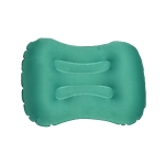 Outdoor Camping Trip Foldable Portable Inflatable Pillow Nap Waist Pillow, Specification:Press to Inflate(Emerald Green)