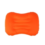 Outdoor Camping Trip Foldable Portable Inflatable Pillow Nap Waist Pillow, Specification:Inflate with Your Mouth(Orange)