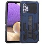 For Samsung Galaxy A32 5G Vanguard Warrior All Inclusive Double-color Shockproof TPU + PC Protective Case with Holder(Cobalt Blue)