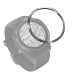 For Garmin Fenix 6S/ 6S Pro/6S Sapphire Smart Watch Steel Bezel Ring, B Version(Silver)