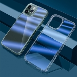 wlons Dazzle Colour TPU + PC Transparent Protective Case For iPhone 13 Pro(Blue Light)