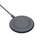 15W Round Shape Wireless Fast Charging (Black)