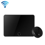 Original Xiaomi Youpin CMMY18A Xiaobai Smart Wireless Intercom Cat Eye Camera Doorbell (Black)