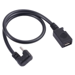 U-shaped USB-C / Type-C Male to Micro USB Female Extension Cable