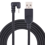 U-shaped Micro USB Male to USB Male Nylon Braid Charge Data Cable
