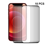 10 PCS ENKAY Hat-Prince Full Glue 0.26mm 9H 2.5D Tempered Glass Screen Protector Full Coverage Film For iPhone 13 mini