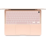 10 PCS Laptop Dust-Proof Waterproof Keyboard Film For MacBook Air 13.3 Inch A2337 2020 US Version (Rose Pink)