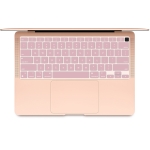 10 PCS Laptop Dust-Proof Waterproof Keyboard Film For MacBook Air 13.3 Inch A2337 2020 US Version (Pink)