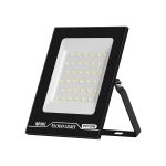 30W LED Projection Lamp Outdoor Waterproof High Power Advertising Floodlight High Bright Garden Lighting(Cold White Light)