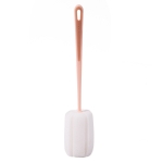 5 PCS Baby Bottle Vacuum Cup Sponge Long Handle Brush Household Cleaning Brush(Pink)