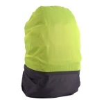 2 PCS Outdoor Mountaineering Color Matching Luminous Backpack Rain Cover, Size: M 30-40L(Gray + Fluorescent Green)