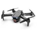 E99 Max 2.4G WiFi Foldable RC Drone Quadcopter Toy(Black)