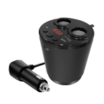 G63 Car Multi-function Bluetooth Charger Cup Support USB Charging / Navigation Broadcast, without Remote Control