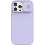 NILLKIN CamShield Liquid Silicone + PC Full Coverage Case For iPhone 13 Pro(Purple)