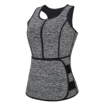 Neoprene Women Sport Body Shapers Vest Waist Body Shaping Corset, Size:XXXL(Grey)