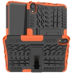 Tire Texture TPU + PC Shockproof Case with Holder For iPad mini 6(Orange)