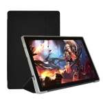 For Teclast P20HD Horizontal Flip PU Leather Case with Holder(Black)