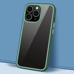 Gorgeous Color Series PC + TPU Shockproof Protective Case For iPhone 13 Pro Max(Dark Green)
