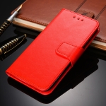 For Xiaomi Mi 10T 5G / Mi 10T Pro 5G / Redmi K30S Crystal Texture Horizontal Flip Leather Case with Holder & Card Slots & Wallet(Red)