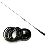 230MHz Sucker 18dbi High Gain Amplified Car Radio Antenna with RG58 Cable