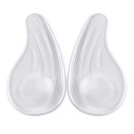 5 Pairs O-Shaped Leg Correction Inner And Outer Horoscope Heel Insole, Colour: Transparent color