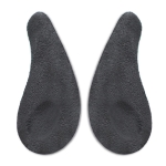 5 Pairs O-Shaped Leg Correction Inner And Outer Horoscope Heel Insole, Colour: Flannel Black