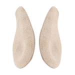 5 Pairs O-Shaped Leg Correction Inner And Outer Horoscope Heel Insole, Colour: Flannel Apricot