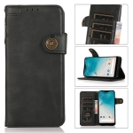 For Motorola Moto G50 5G KHAZNEH Dual-Splicing Cowhide Texture Horizontal Flip Leather Case with Holder & Card Slots & Wallet & Photo Frame & Lanyard(Black)