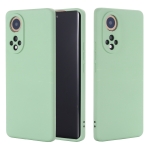 For Huawei Nova 9 Solid Color Liquid Silicone Dropproof Full Coverage Protective Case(Green)
