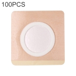 100 PCS 042 Spunlace Non-woven Stickers Anti-osmosis Three-volt Belly Button Plaster, Size:6x6x2cm(Square)