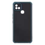 For Infinix Hot 10i Eagle Eye Armor Dual-color Shockproof TPU + PC Protective Case(Dark Green)