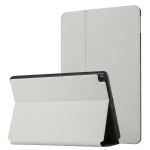 For Huawei MatePad T10 / T10s Dual-Folding Horizontal Flip Tablet Leather Case with Holder(Grey)