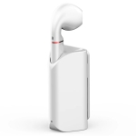 K60 Mini Business Wireless Bluetooth Earphone Car Driving Hands-free Headset with Mic(White)