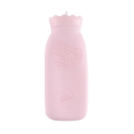 Winter Silicone Hand Warmer Cartoon Cute Water Injection Warm Water Bag, Colour: Pink Love
