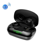 TWS-24 Bluetooth 5.0 Wireless Noise Cancelling Waterproof Touch Control Mini Earphone Support Voice Assistant(Gray)