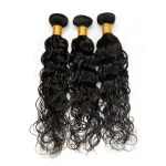 3 PCS Ladies Water Wave Synthetic Fiber Hair Bun Wig(24 Inch)
