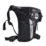 GHOST RACING GR-TB05 Motorcycle Leg Bag Knight Waist Bag Sports Outdoor Bag(Black)