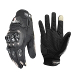 GHOST RACING GR-ST04 Motorcycle Gloves Anti-Fall Full Finger Riding Touch Gloves, Size: M(Gray)