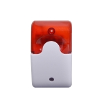 LY-103 Sound And Light Alarm Emergency Call For Help Connection Type Alarm, Specification: 24V (Red)