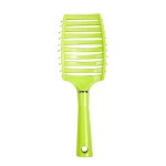 2 PCS Large Curved Back Curly Hair Fluffy Styling Comb Home Ribs Arc Comb(Green)