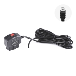 H508 OBD Car Charger Driving Recorder Power Cord 12/24V To 5V With Switch Low Pressure Protection Line, Specification: Mini Straight