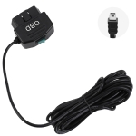 H507 Driving Recorder OBD Step-down Line Car ACC Three-Core Power Cord 12/24V To 5V 3A Low Pressure Protection Line, Specification: Mini Straight
