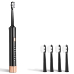 AW-175 Adult Household USB Sonic Electric Toothbrush Couple Toothbrush(Black)