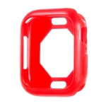 Eight Sides Candy Colors TPU Shockproof Protective Case For Apple Watch Series 7 41mm(Red)