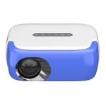 DR-860 1920×1080 1000 Lumens Portable Home Theater LED Projector, Plug Type: US Plug(Blue White)
